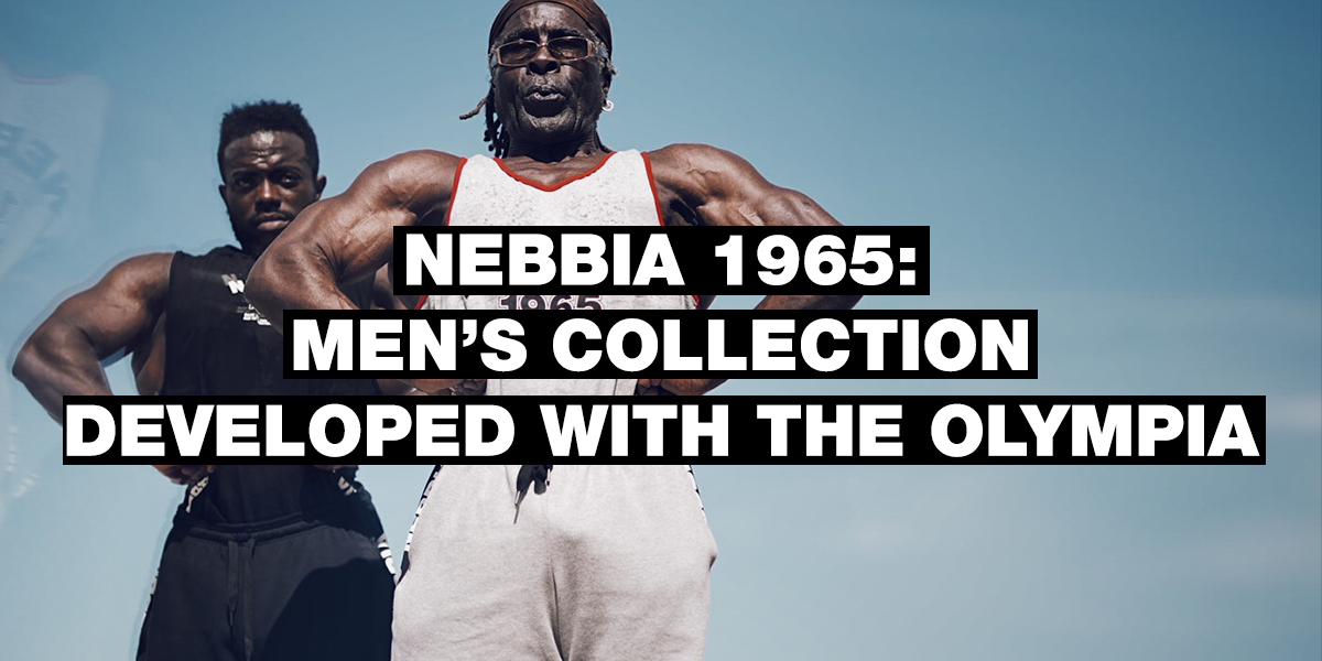 NEBBIA 1965: Men's collection developed with The Olympia
