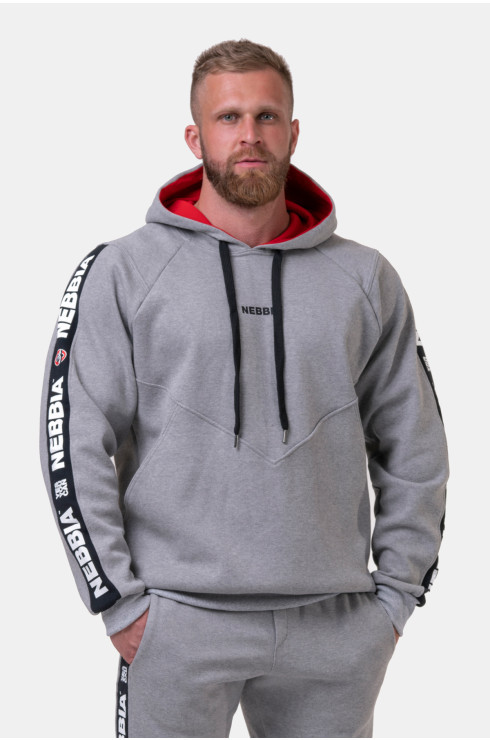 Unlock the Champion hoodie 194 Light grey