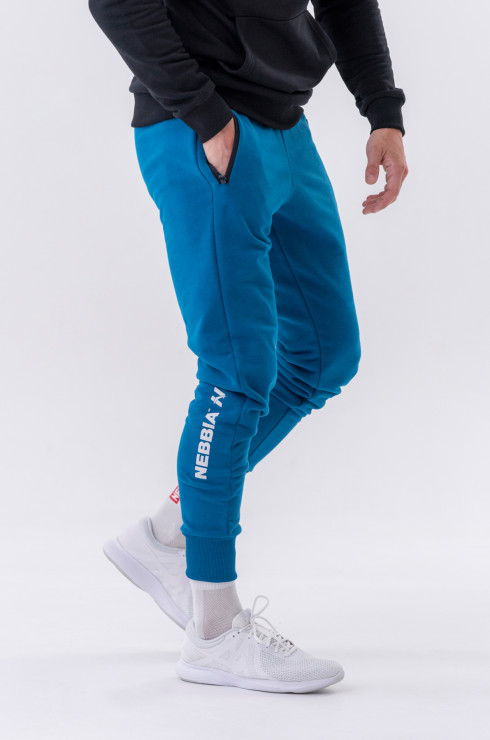 Slim sweatpants with zip pockets "Re-gain"
