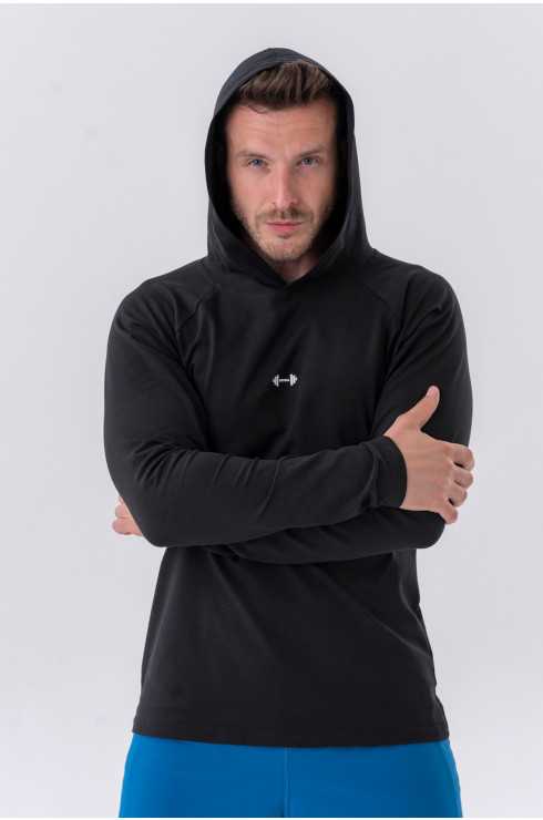 Long-sleeve T-shirt with a hoodie 330