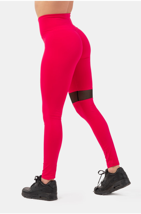 Sporty Smart Pocket High-Waist Leggings 404 Pink