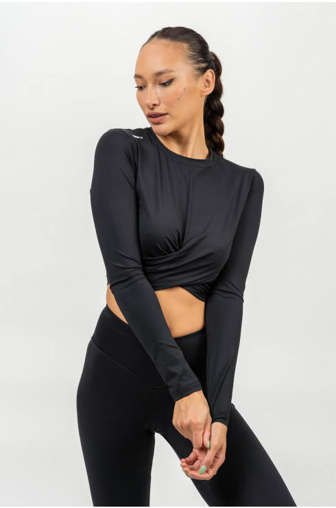 Cropped Long Sleeve Top ELEVATED 468