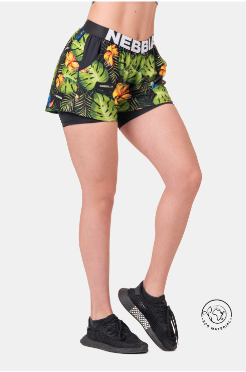 High-energy double layer shorts 563