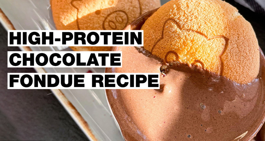 Vyzkoušej proteinové čokoládové fondue a nakrm svoje svaly! 