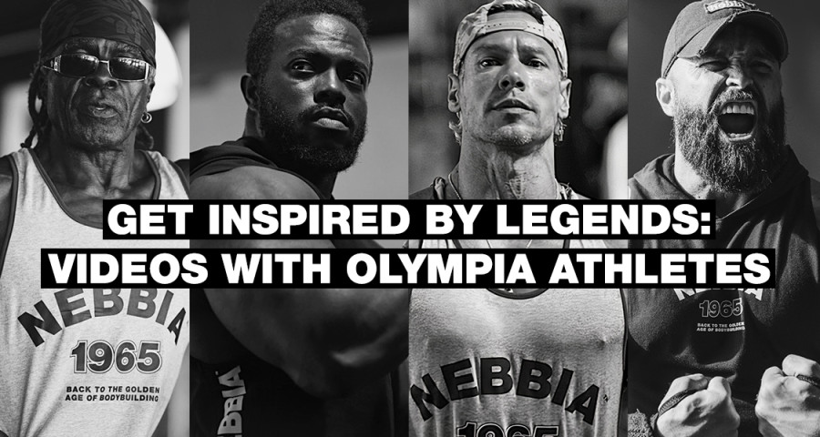 Get inspired by legends: VIDEOS with Olympia athletes